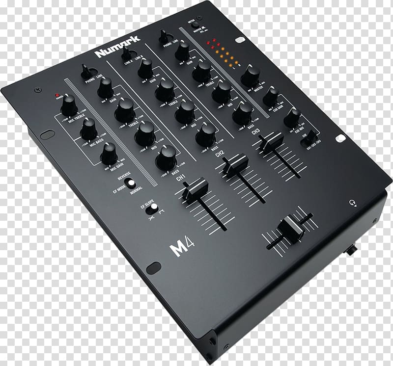 DJ mixer Disc jockey Audio Mixers Scratching, Mixer transparent background PNG clipart