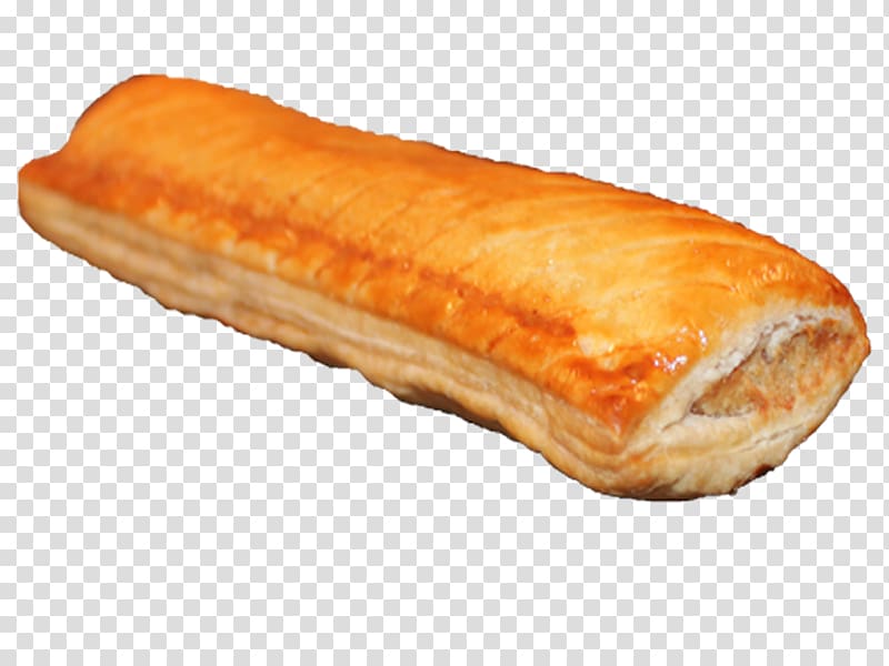 Sausage roll Puff pastry Pasty Bakery Danish pastry, pasties transparent background PNG clipart