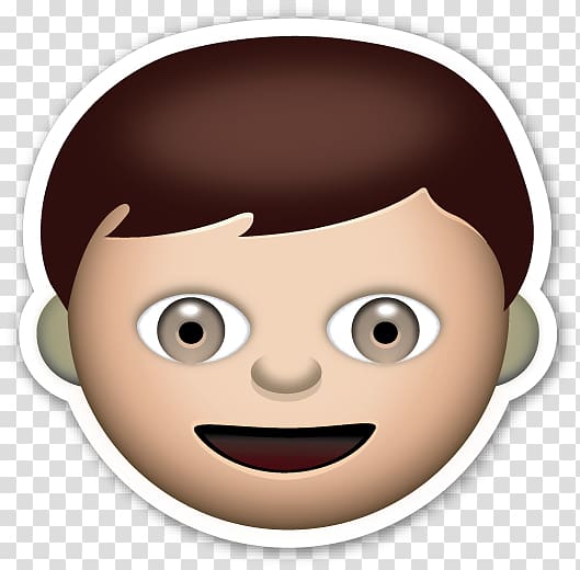 Emoji Sticker Emoticon Child WhatsApp, boy emoji transparent background PNG clipart