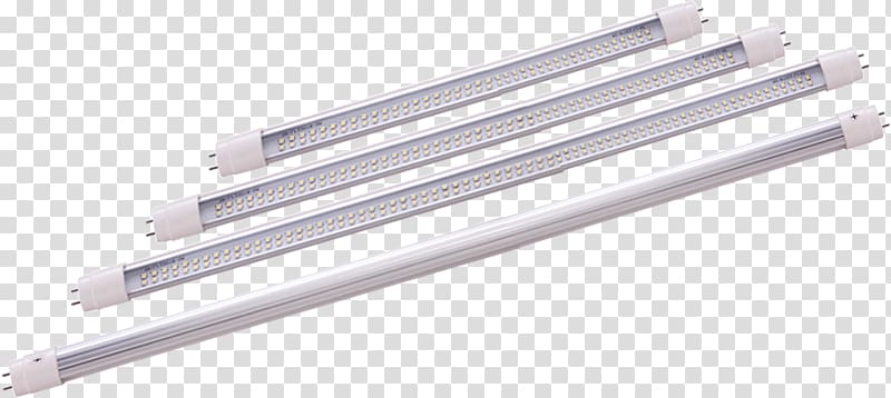 Lighting LED tube Light tube Light-emitting diode, light transparent background PNG clipart