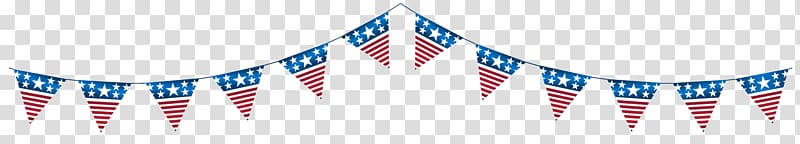 Flag of the United States , Streamers transparent background PNG clipart