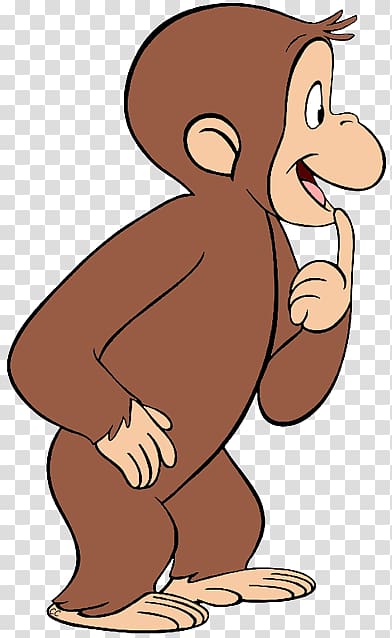 Curious George Cartoon , Online Characters transparent background PNG clipart