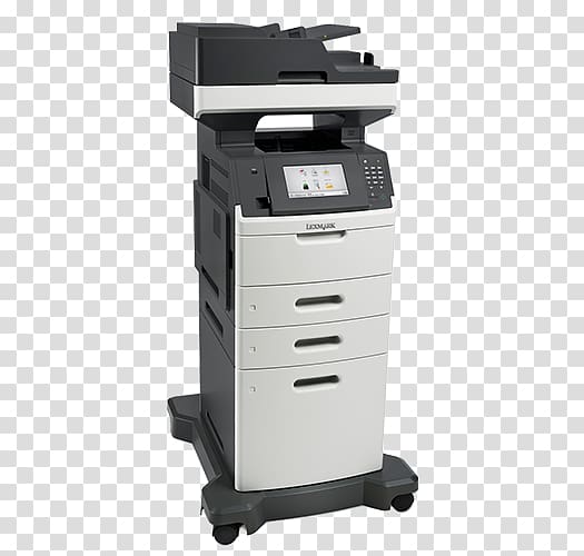 Lexmark MX711de Laser Multifunction Printer 24T7404 Multi-function printer, printer transparent background PNG clipart