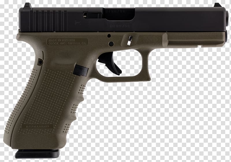 GLOCK 19 Firearm 9×19mm Parabellum Pistol, weapon transparent background PNG clipart