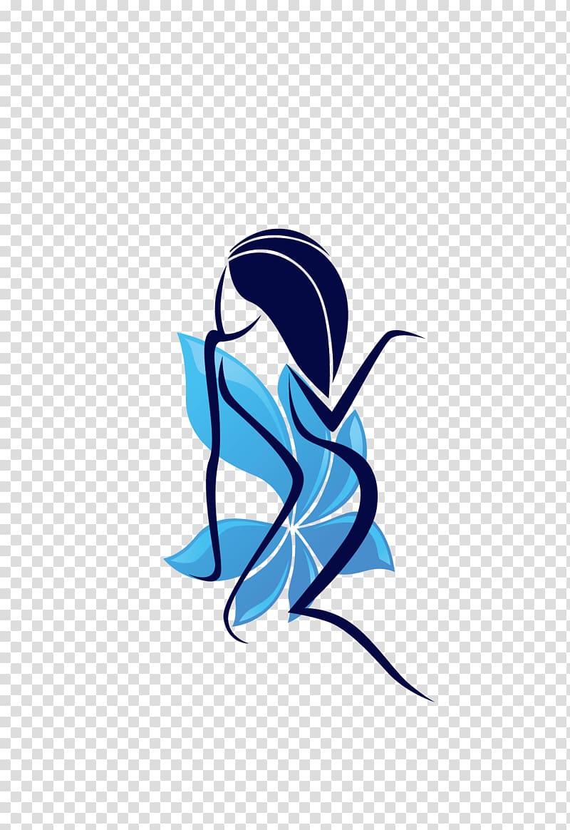 Woman Silhouette Human body Illustration, Hand-painted women transparent background PNG clipart