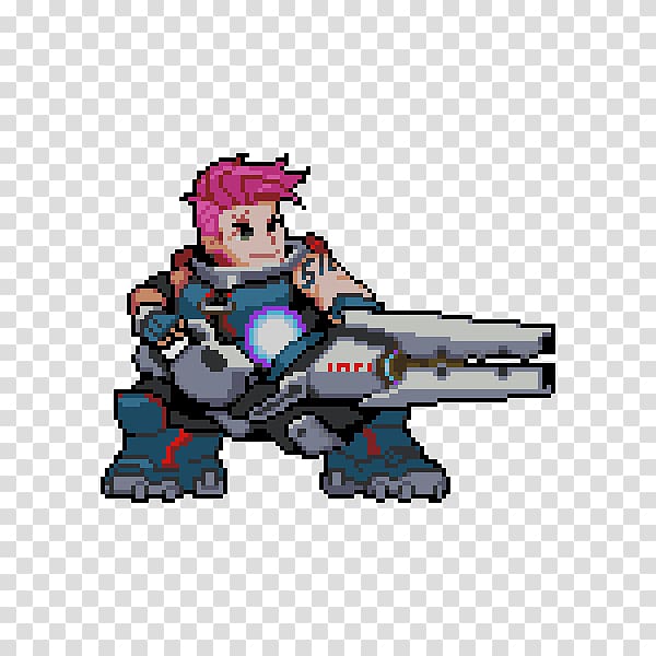 Overwatch Pixel art, sprite transparent background PNG clipart