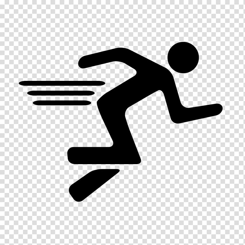 person running clipart