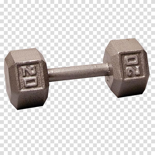 Body Solid Rubber Coated Hex Dumbbell Set Weight training Body-Solid, Inc. Exercise equipment, 80 lb dumbbell transparent background PNG clipart