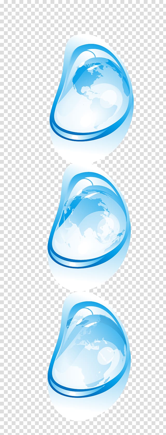 Earth Drop Euclidean Water, Textured water droplets transparent background PNG clipart