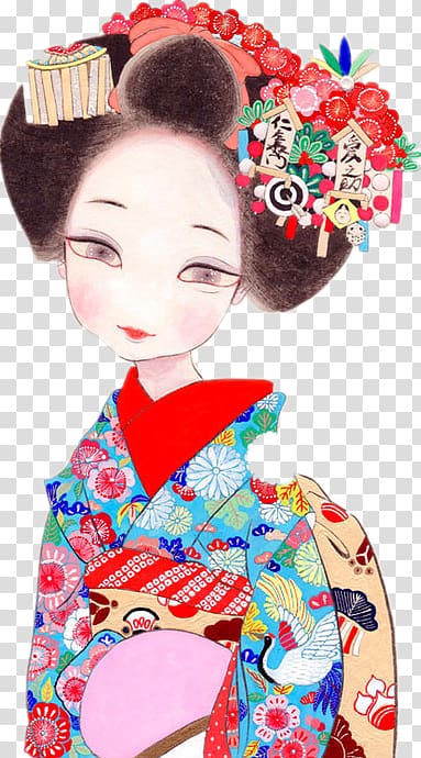 Japanese Girl Illustrations ~ Japanese Girl Vectors | Pond5