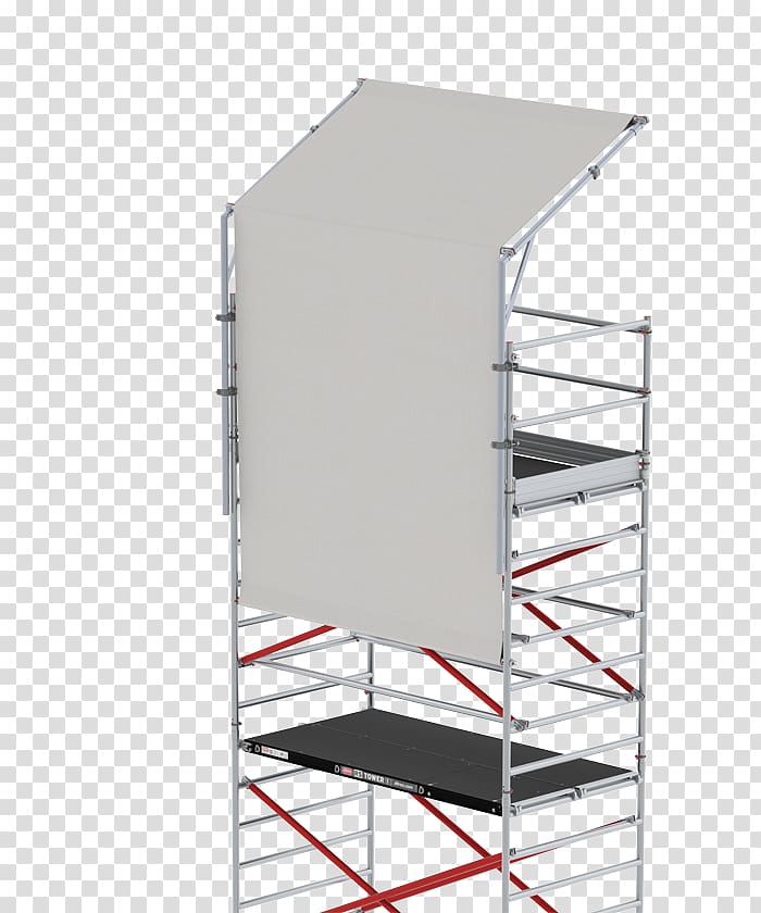 Scaffolding Altrex Facade Ladder Keukentrap, shelter from wind and rain transparent background PNG clipart