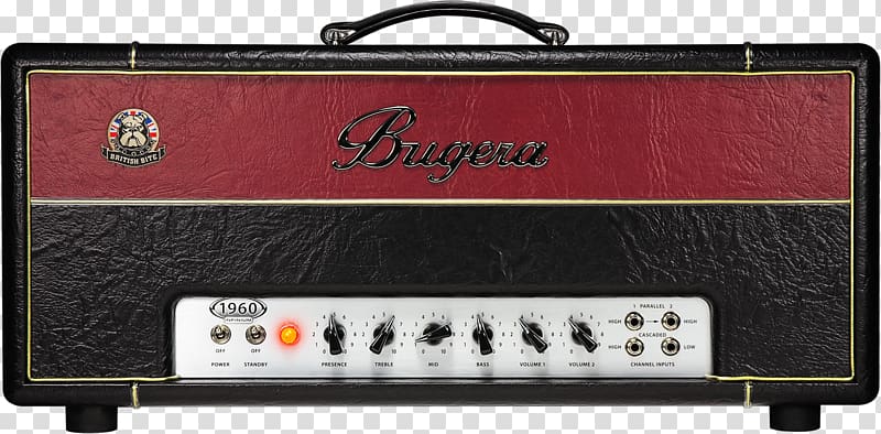 Guitar amplifier Bugera 1960 Infinium Valve amplifier EL34, amplifier bass volume transparent background PNG clipart