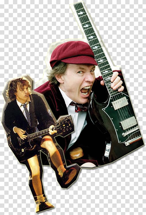 Angus Young Guitarist Glasgow Lead guitar Music, others transparent background PNG clipart