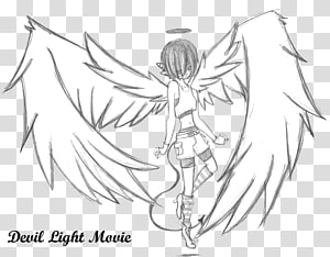 Angel and Devil  Drawing Photo 33580138  Fanpop