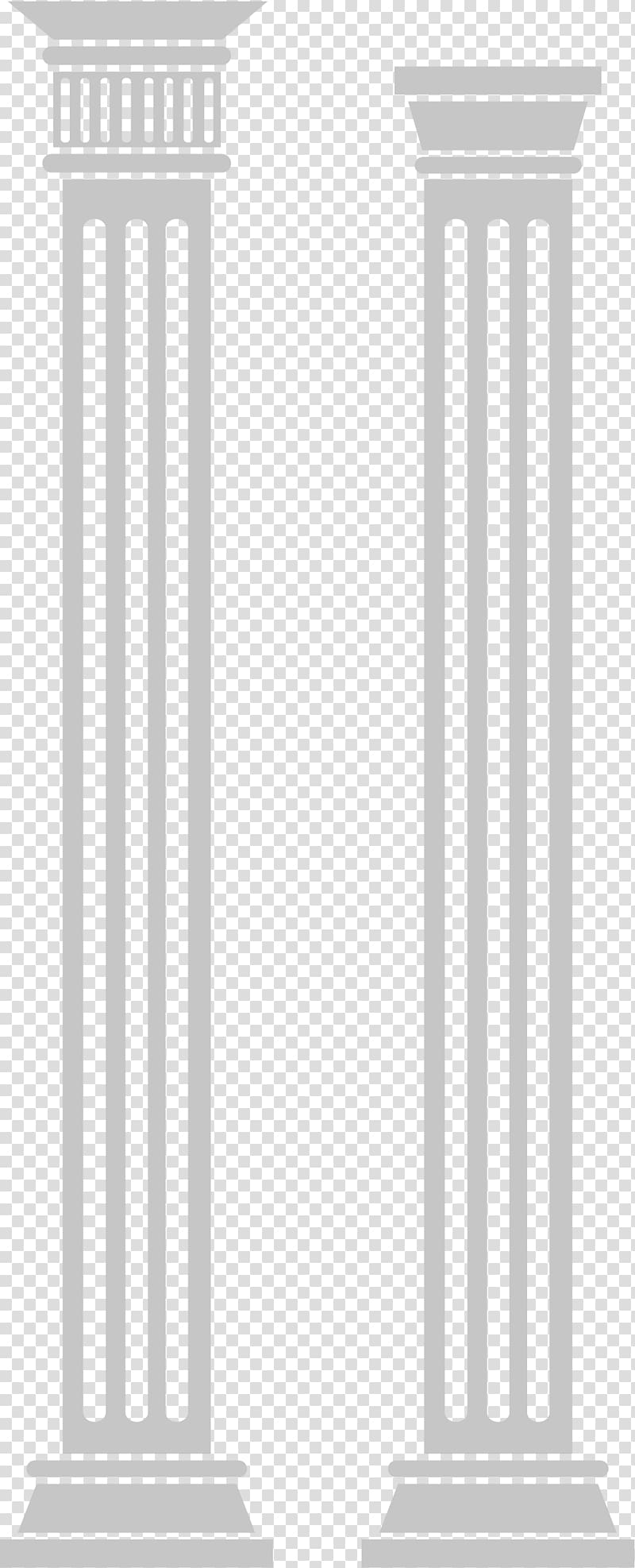 Window White Pattern, High-low wall column transparent background PNG clipart