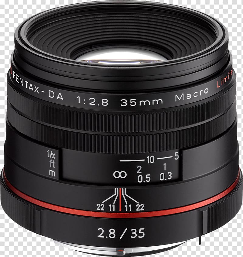 Pentax FA 31mm Limited lens Pentax SMC DA 35mm F/2.4 AL Camera lens Pentax K-mount, camera lens transparent background PNG clipart