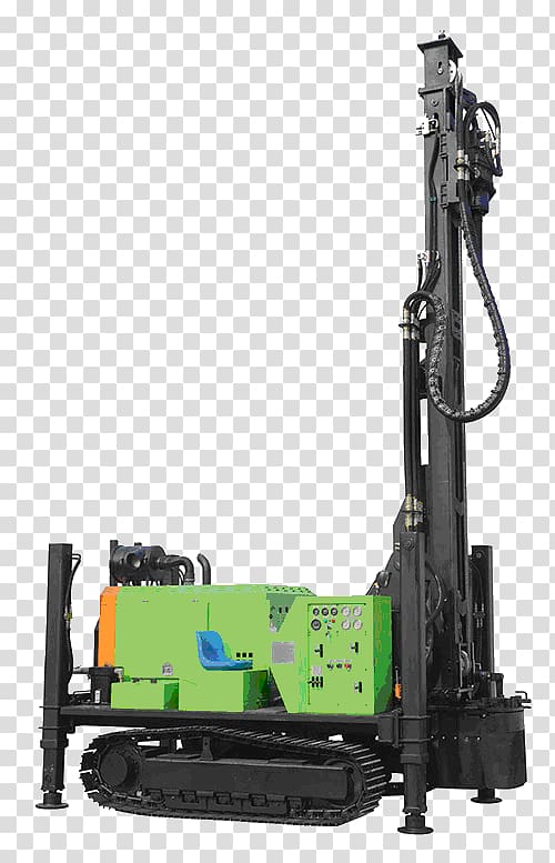 Drilling rig Augers Water well Hydraulic machinery Well drilling, water well drilling rig transparent background PNG clipart