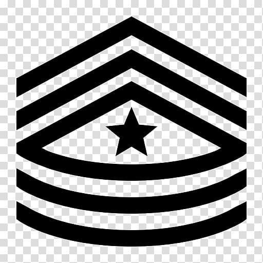 Sergeant major Chief master sergeant, army transparent background PNG clipart