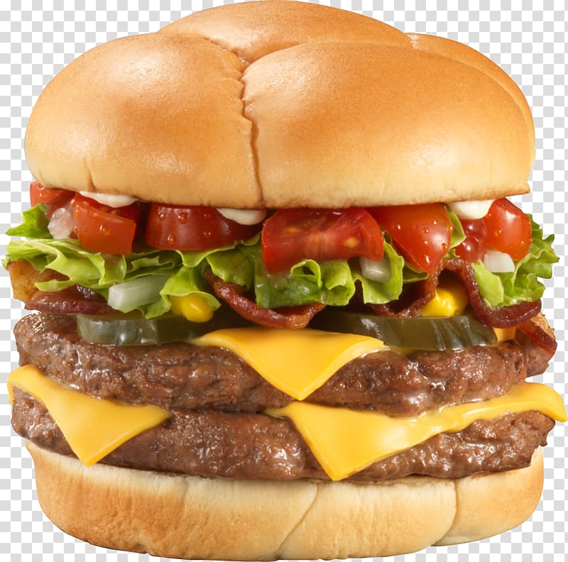 Hamburger Cheeseburger Veggie burger Arch Deluxe McDonald\'s Big Mac, hamburger, burger transparent background PNG clipart