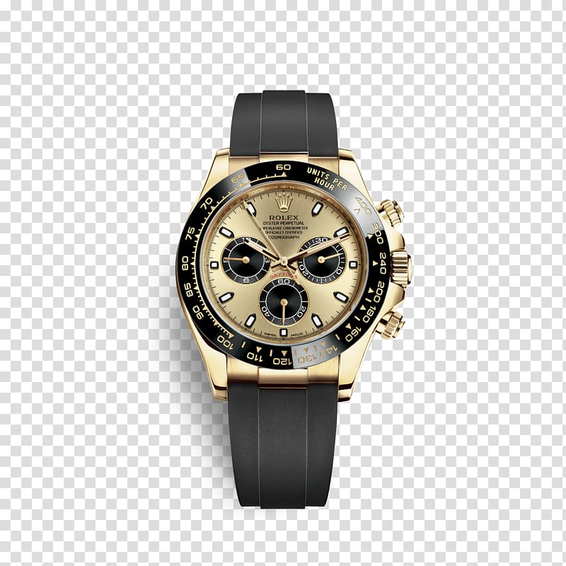 Rolex Daytona Rolex Oyster Perpetual Cosmograph Daytona Colored gold, rolex transparent background PNG clipart