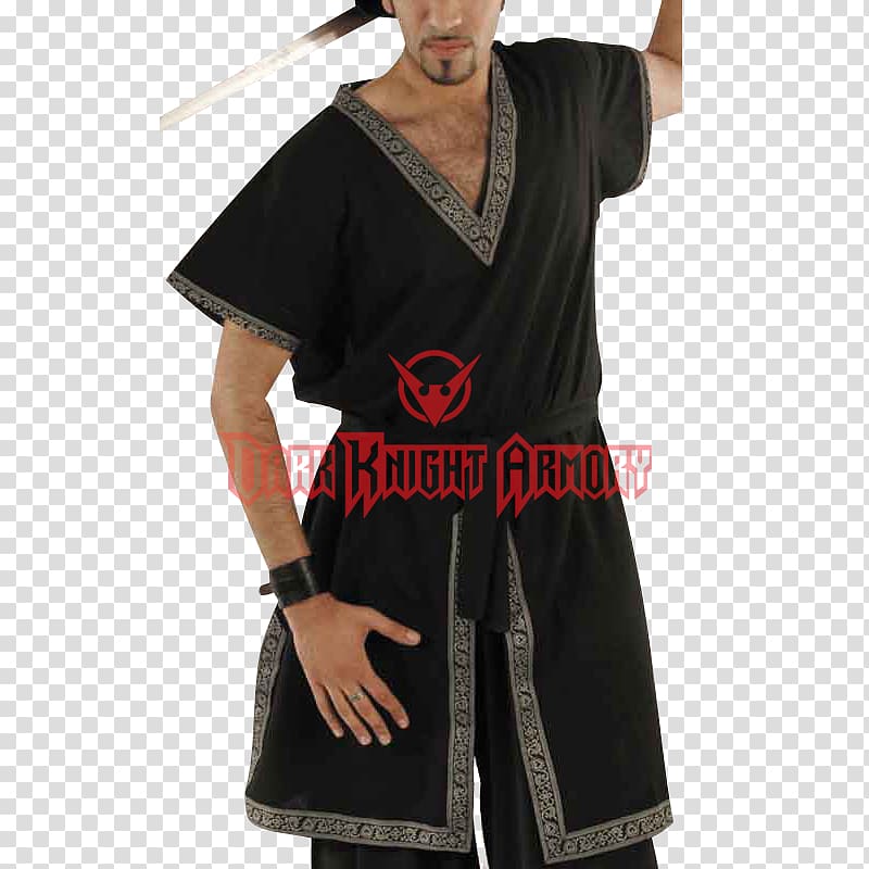 Robe Tunic Clothing T Shirt Sleeve T Shirt Transparent Background Png Clipart Hiclipart - monk robes roblox