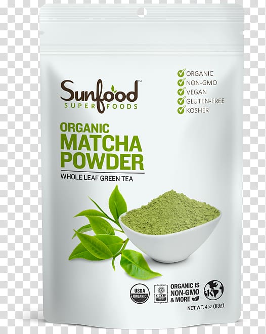 Matcha Green tea Organic food Powder, green tea transparent background PNG clipart
