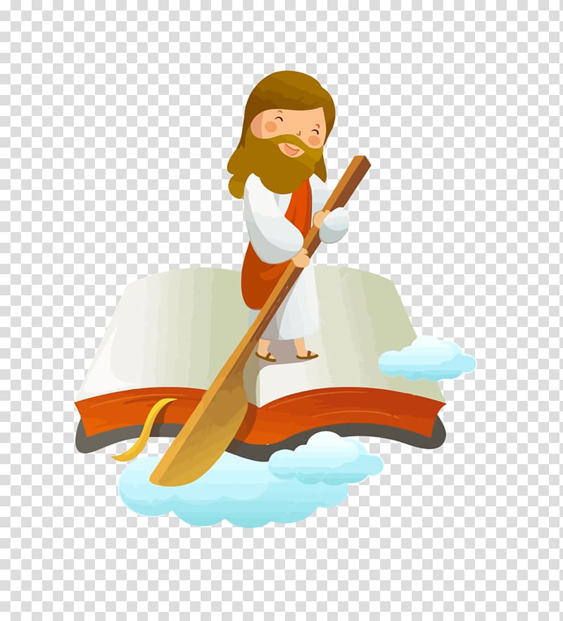 Jesus holding oar illustration, Teaching of Jesus about little children Drawing , jesus transparent background PNG clipart