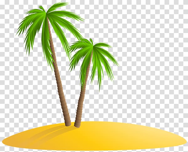 Arecaceae Palm Islands , palm tree island transparent background PNG clipart