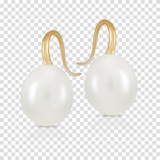 Pearl Earring, sea pearl transparent background PNG clipart