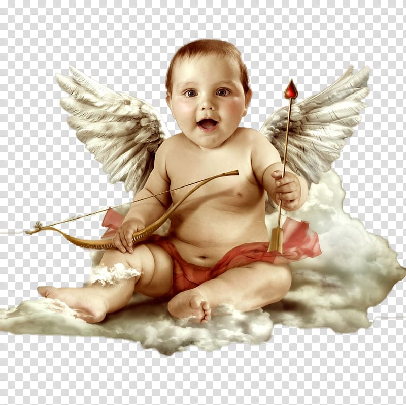 LAmour et Psychxe9, enfants Cupid and Psyche Cherub Infant, Baby Angel transparent background PNG clipart