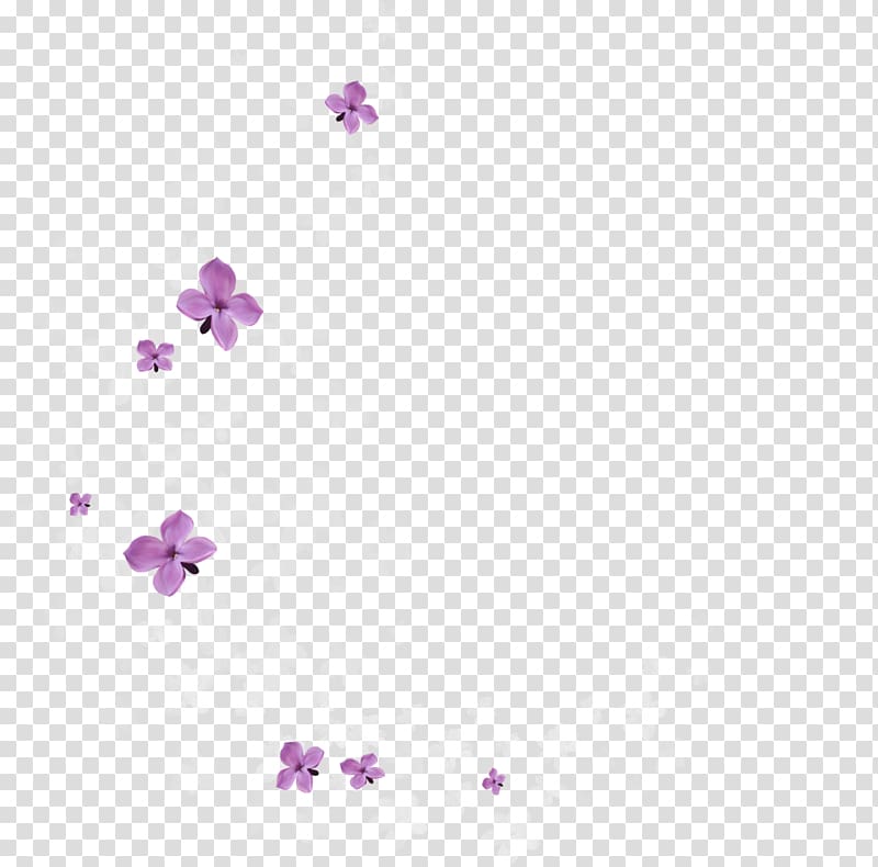 Flower Purple Petal, gliter transparent background PNG clipart