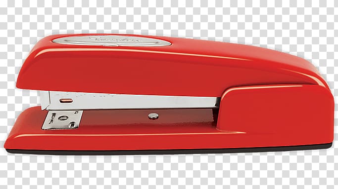 red stapler illustration, Red Stapler transparent background PNG clipart