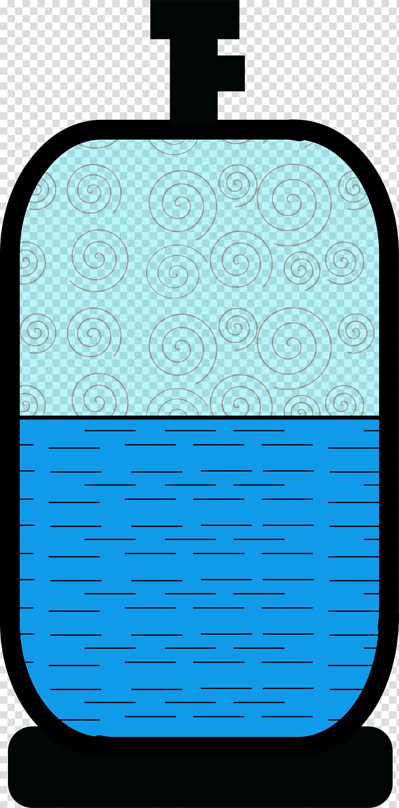 Gas cylinder Teilchenmodell , Gas cylinder transparent background PNG clipart