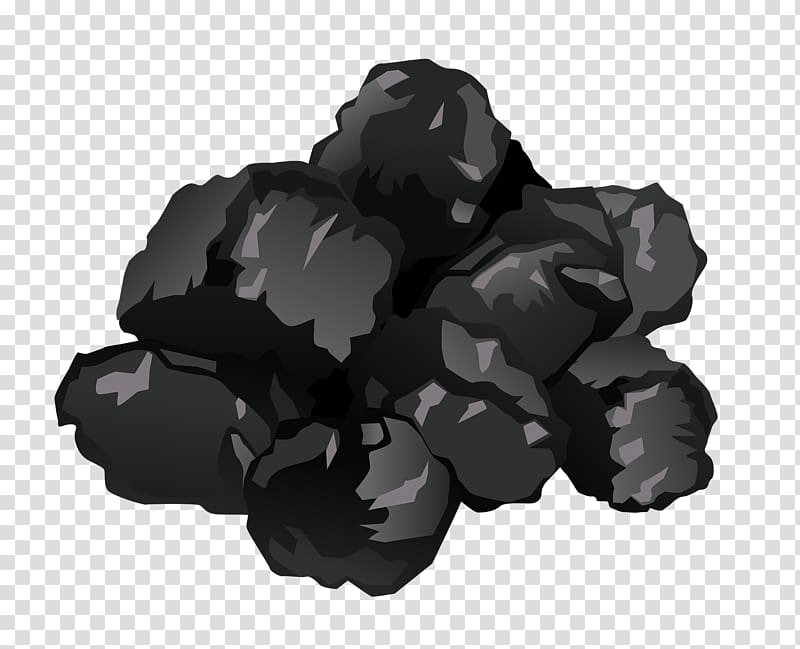 Coal Icon, Black coal transparent background PNG clipart