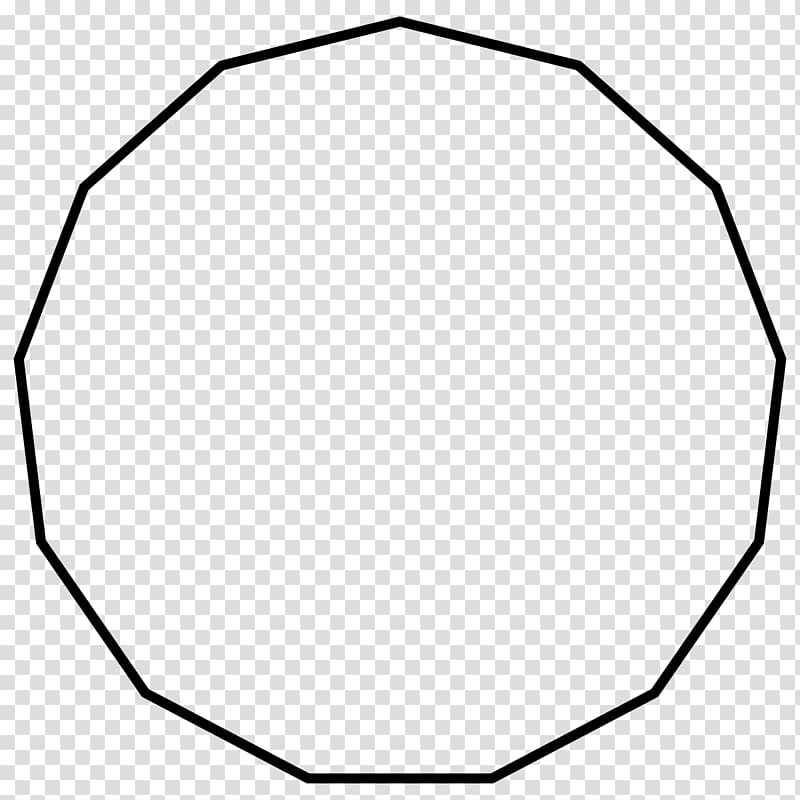 Pentadecagon Regular polygon Tridecagon Internal angle, shape transparent background PNG clipart