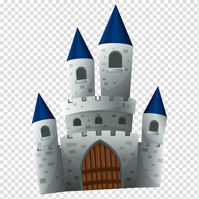 Castle Crashers Template Fairy tale Microsoft PowerPoint CrystalGraphics, Blue Castle transparent background PNG clipart