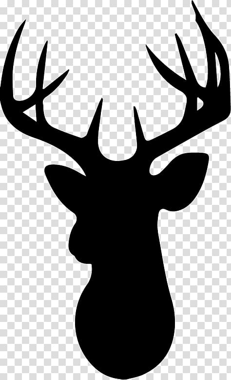 White-tailed deer Reindeer Silhouette , deer transparent background PNG clipart