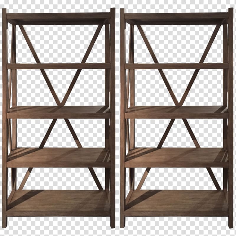 Shelf Table Bookcase Furniture Study, bookcase transparent background PNG clipart