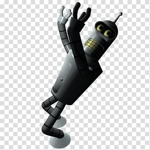 grey robot illustration, machine tool hardware, Futurama Bender 1 transparent background PNG clipart