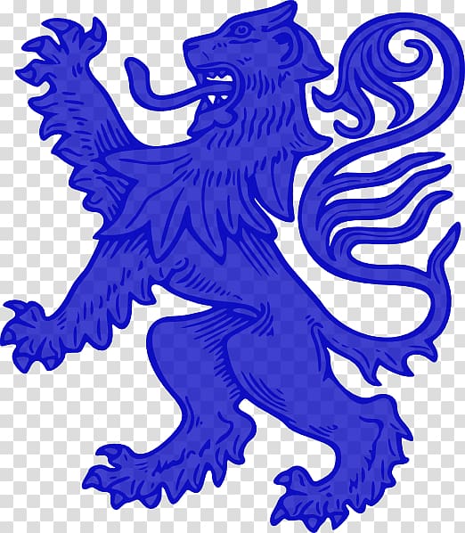 Lion Royal Banner of Scotland Coat of arms Crest, lion transparent background PNG clipart