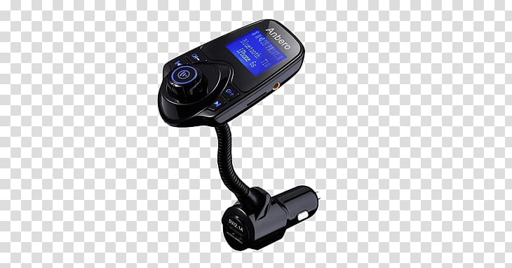 Audio Car Handsfree FM transmitter, car transparent background PNG clipart