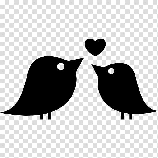 Lovebird Heart Computer Icons, love birds transparent background PNG clipart