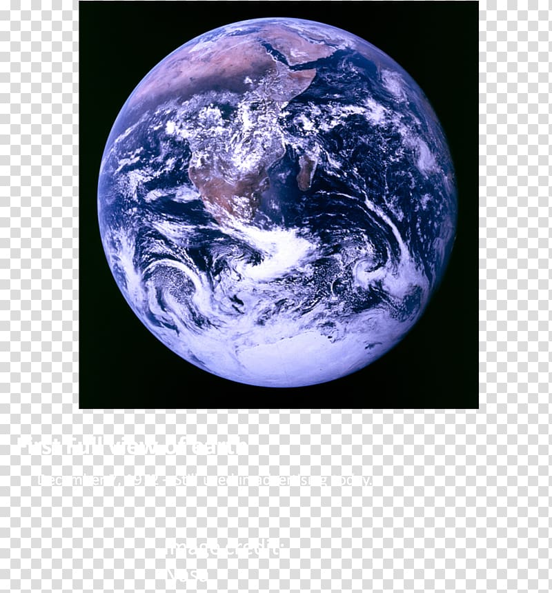 The Blue Marble Earth Apollo 17 Satellite ry, earth transparent background PNG clipart