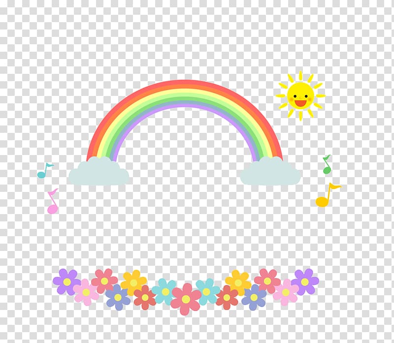 rainbow illustration, Rainbow Illustration, rainbow transparent background PNG clipart