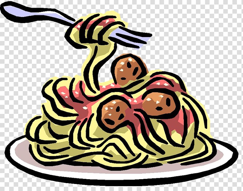 Pasta Spaghetti with meatballs , others transparent background PNG clipart