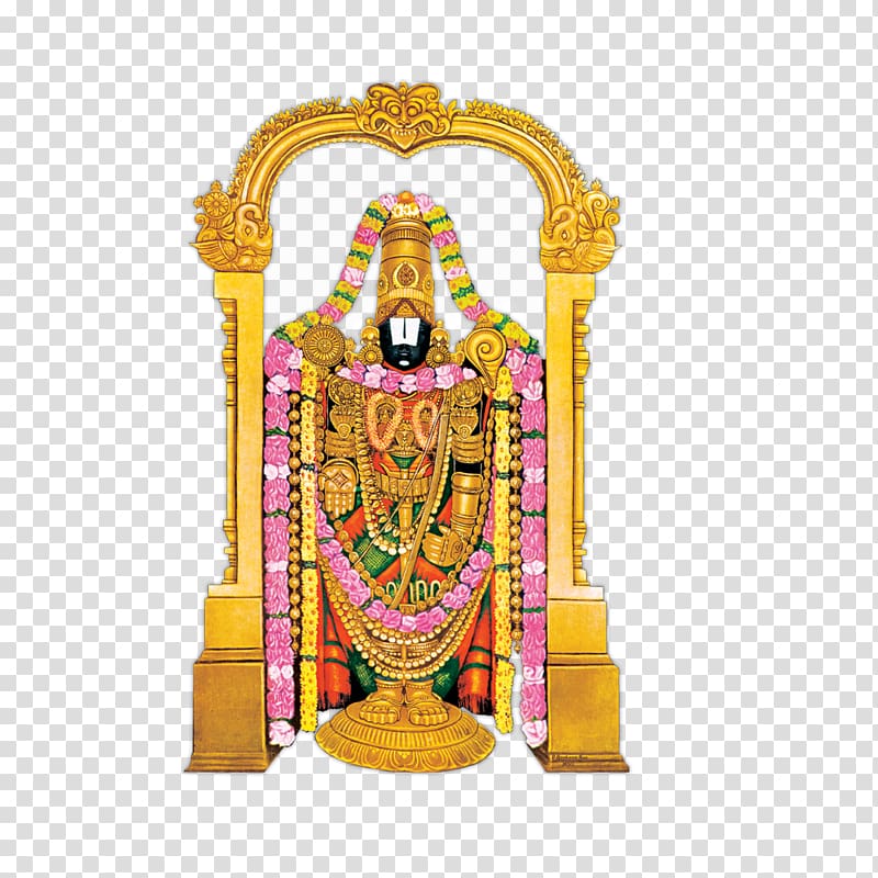 Hindu god statue illustration, Tirumala Venkateswara Temple Shiva Krishna, Venkateswara File transparent background PNG clipart