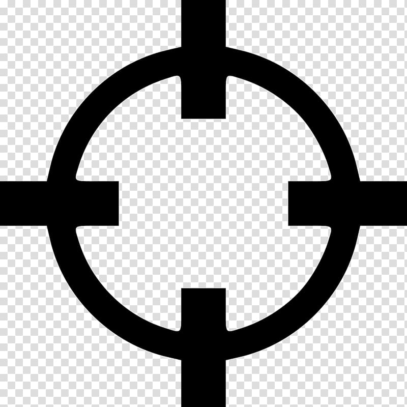 Reticle Computer Icons, cross hairs transparent background PNG clipart