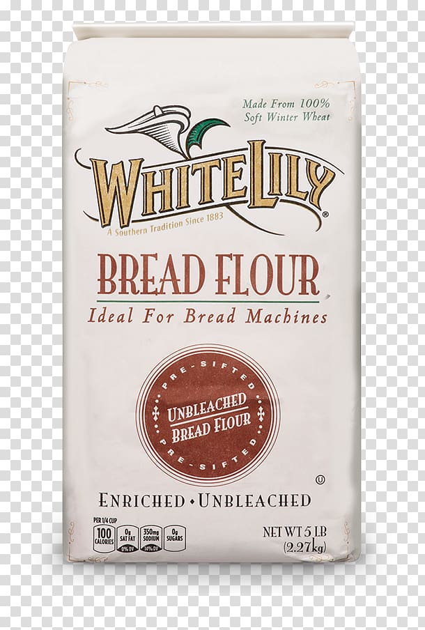 White bread Unbleached Bread Flour, flour transparent background PNG clipart
