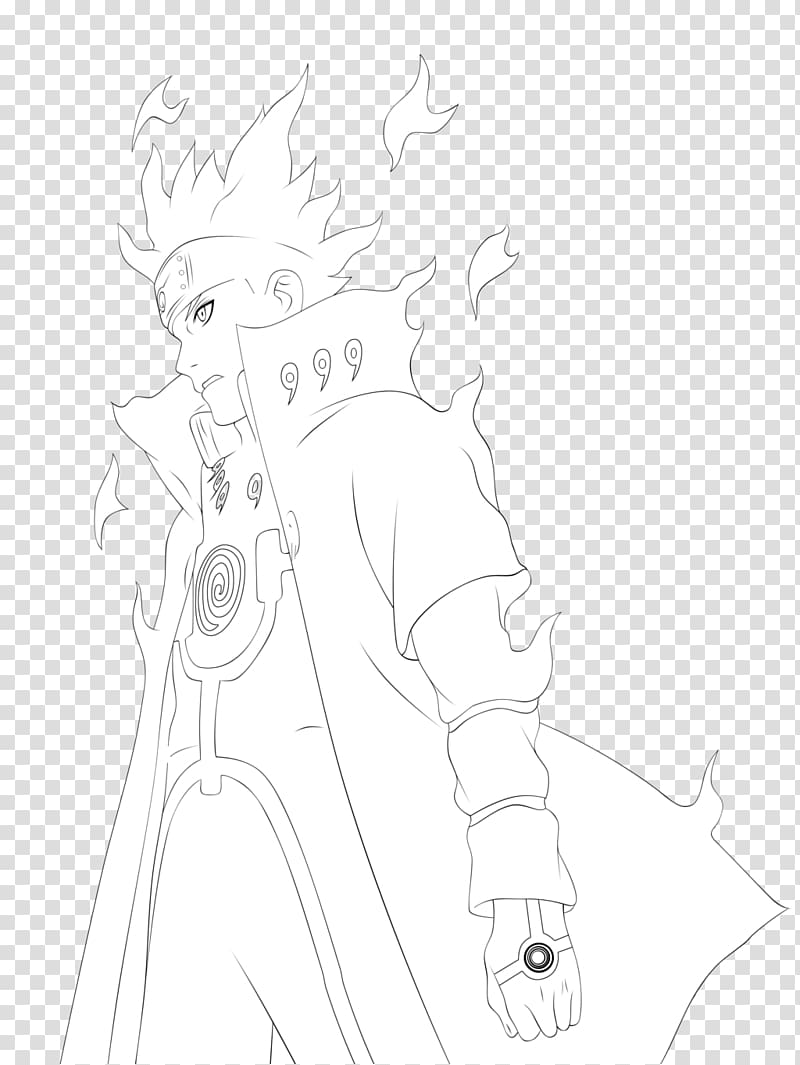 Sketch Product design Human, Naruto Hokage transparent background PNG clipart