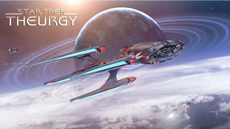 Star Trek Online Starship Theurgy Starfleet, others transparent background PNG clipart